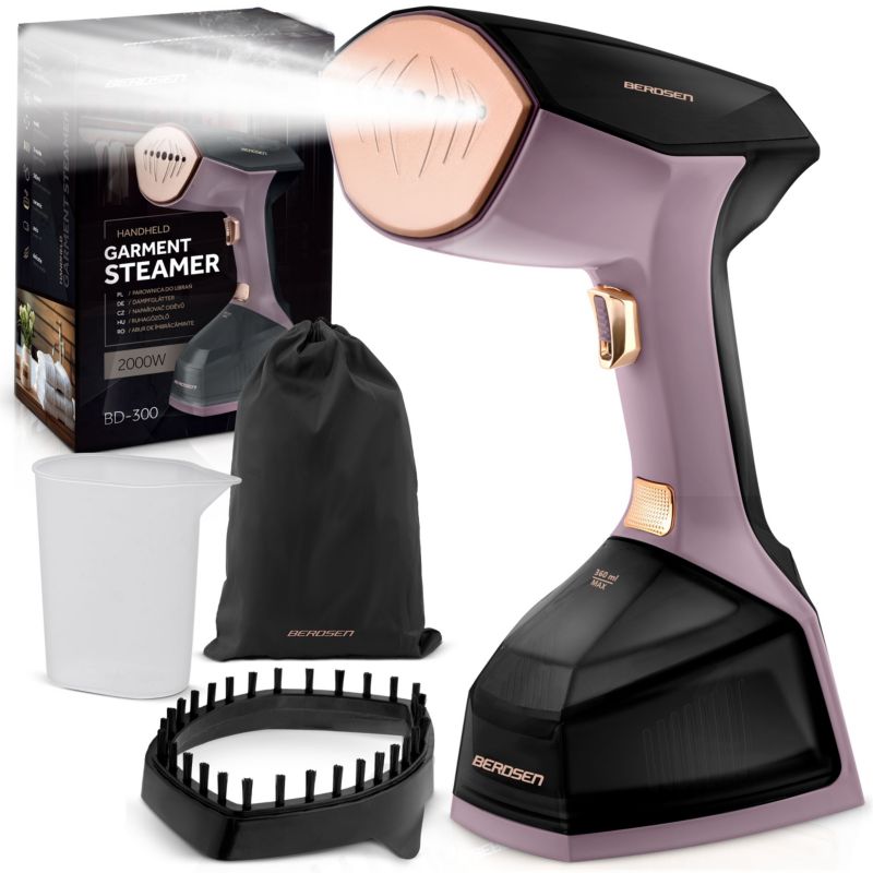 Parownica do ubrań Berdsen BD-300 2000W Steamer Żelazko parowe regulacja pary 45g/min 1 szt.