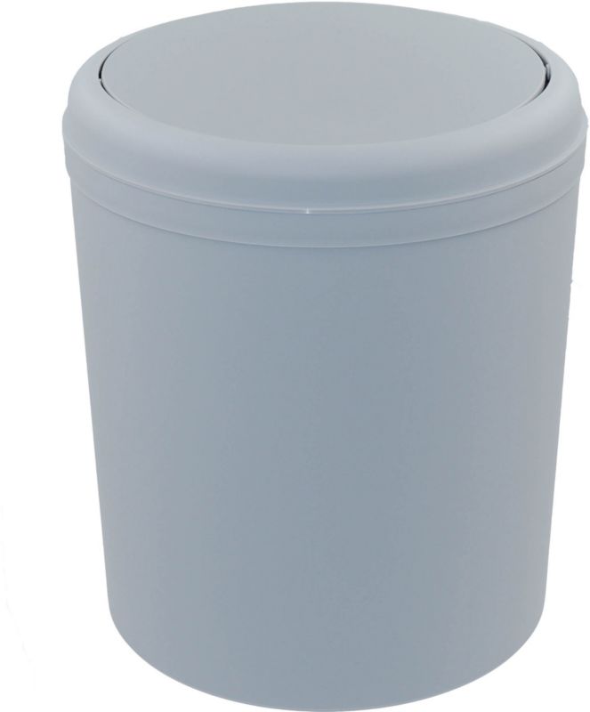 Kosz na śmieci Bisk 5L szary