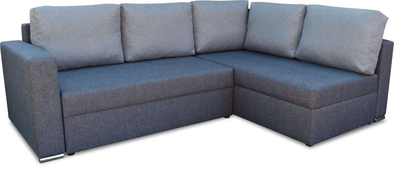 Narożnik z funkcją spania Bonni Bergamo Szary prawy 1 szt.