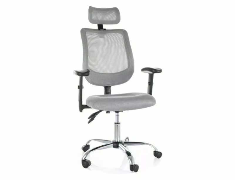 Fotel Signal biurowy Q-118R szary 1 szt