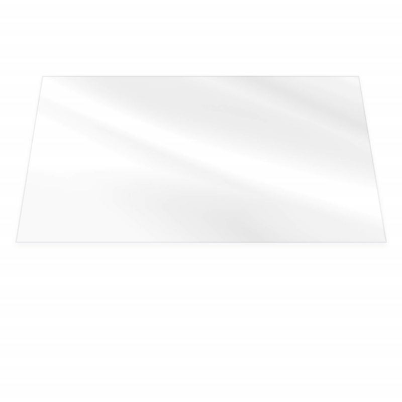 Mata ochronna pod fotel biurowy Springos 102x125x0,1cm podkładka na biurko transparentna 1 szt.