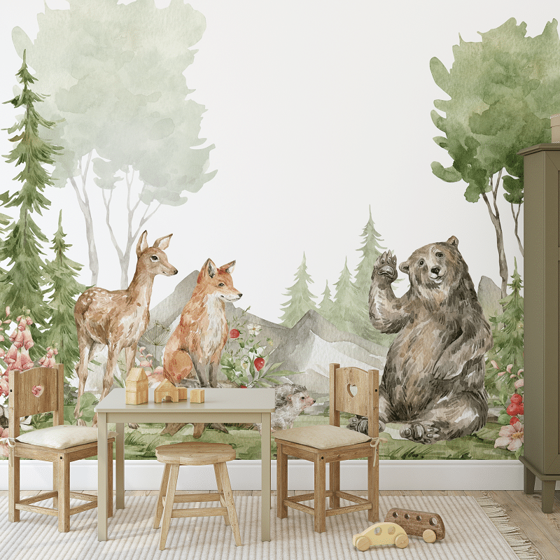 Fototapeta dla dzieci Las - 650