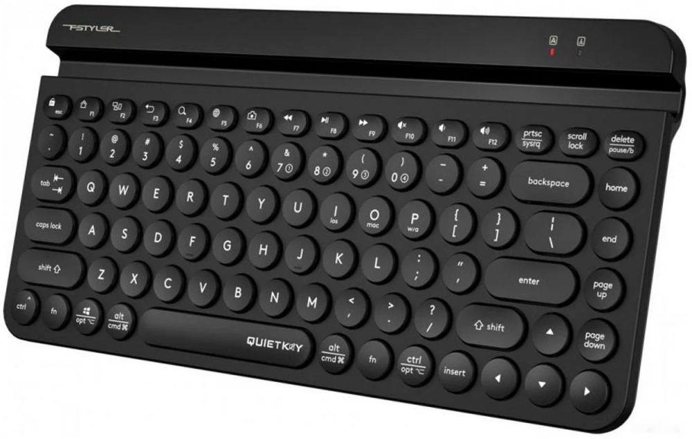 Klawiatura bezprzewodowa A4Tech Fstyler FBK30, czarny