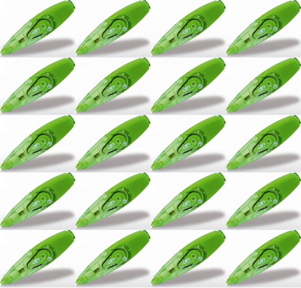 20x Korektor w taśmie Pilot Begreen White Line, 4mmx6m