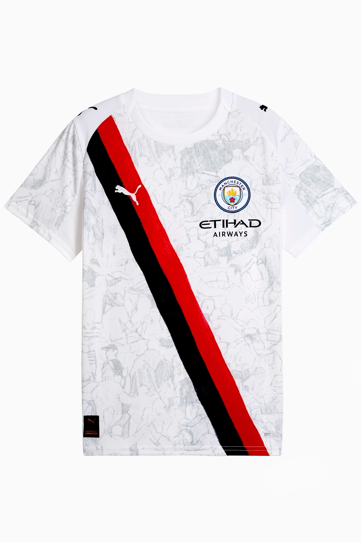 Koszulka Puma x KidSuper Manchester City 25/26 Replica Junior - Biały