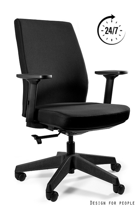 WORK fotel biurowy 24/7, 18 kolorów tkaniny (Kolor: BL418)