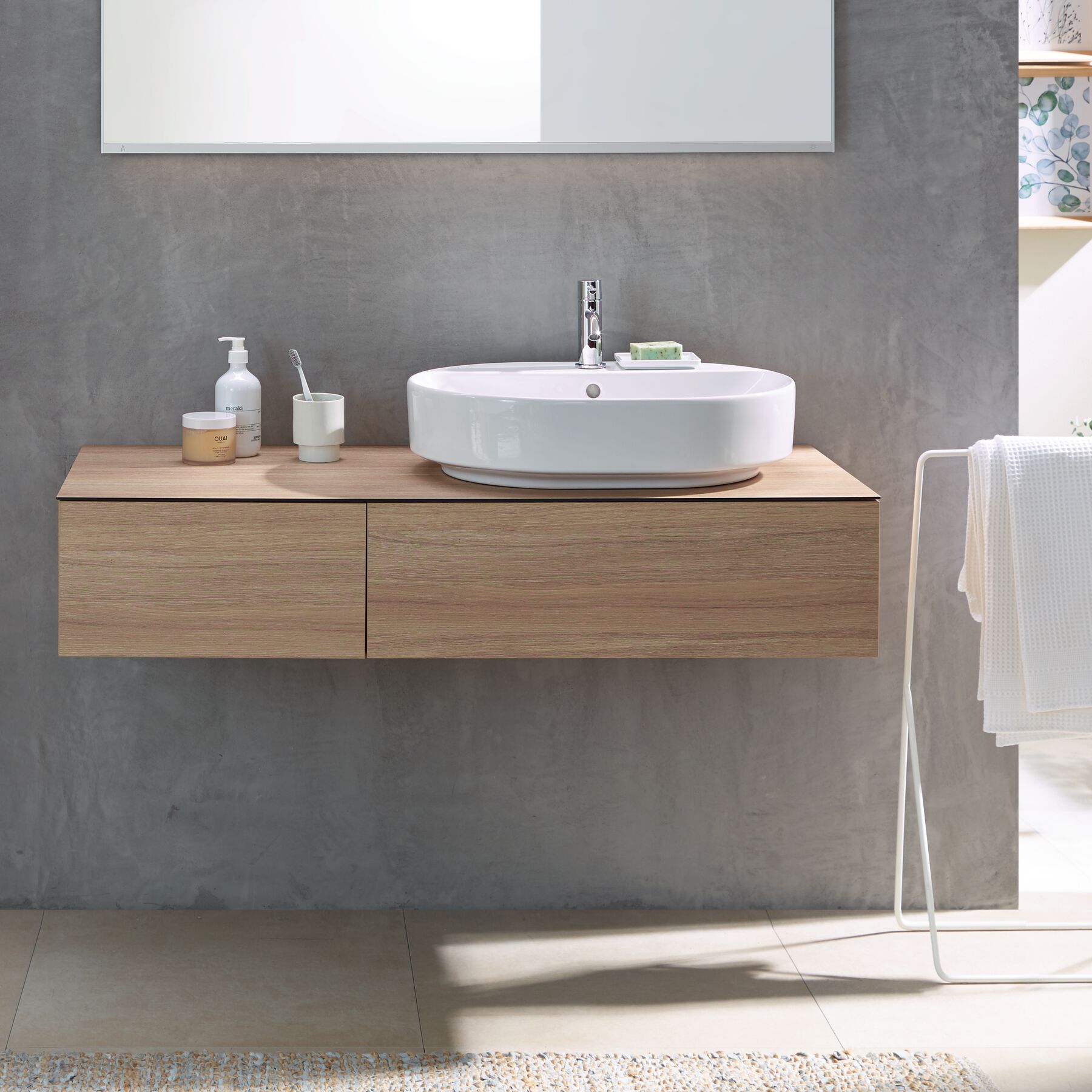 Geberit Variform umywalka 50x40 cm owalna nablatowa biała 500.775.01.2 - Wysyłka w 24h