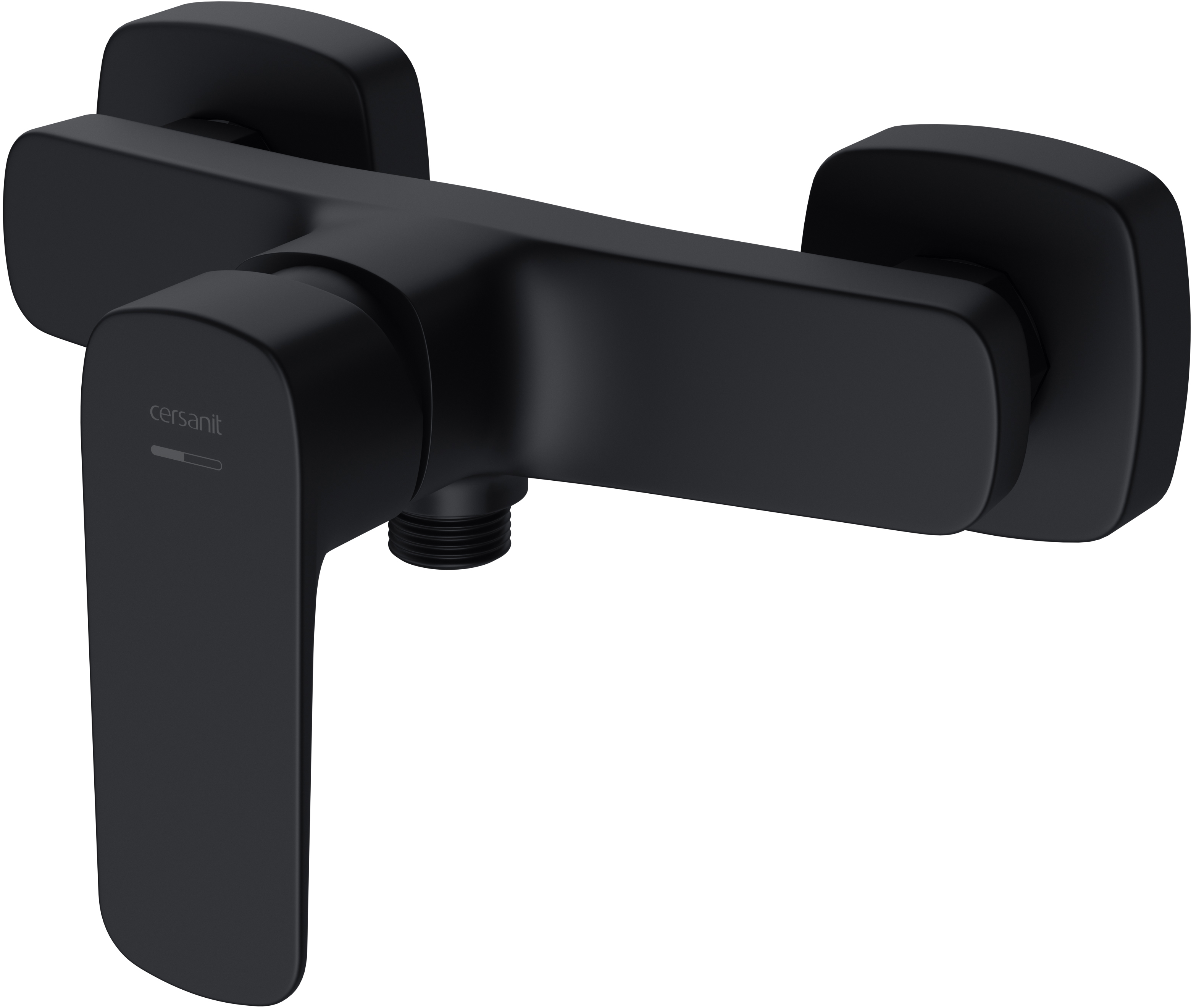 Cersanit Larga bateria prysznicowa ścienna czarny mat S951-382 - Wysyłka w 24h