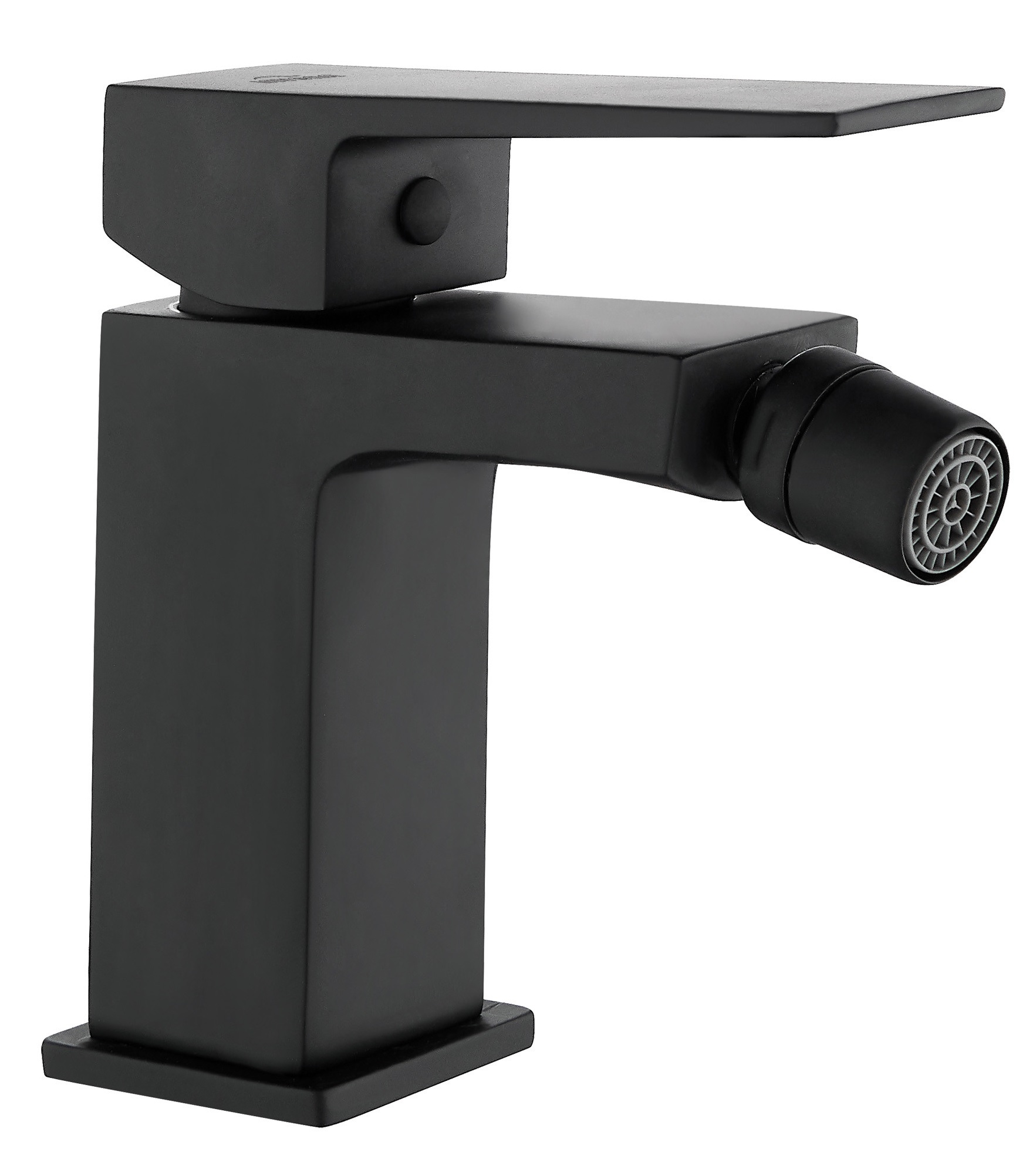 Invena Paros bateria bidetowa stojąca czarny mat BB-09-004