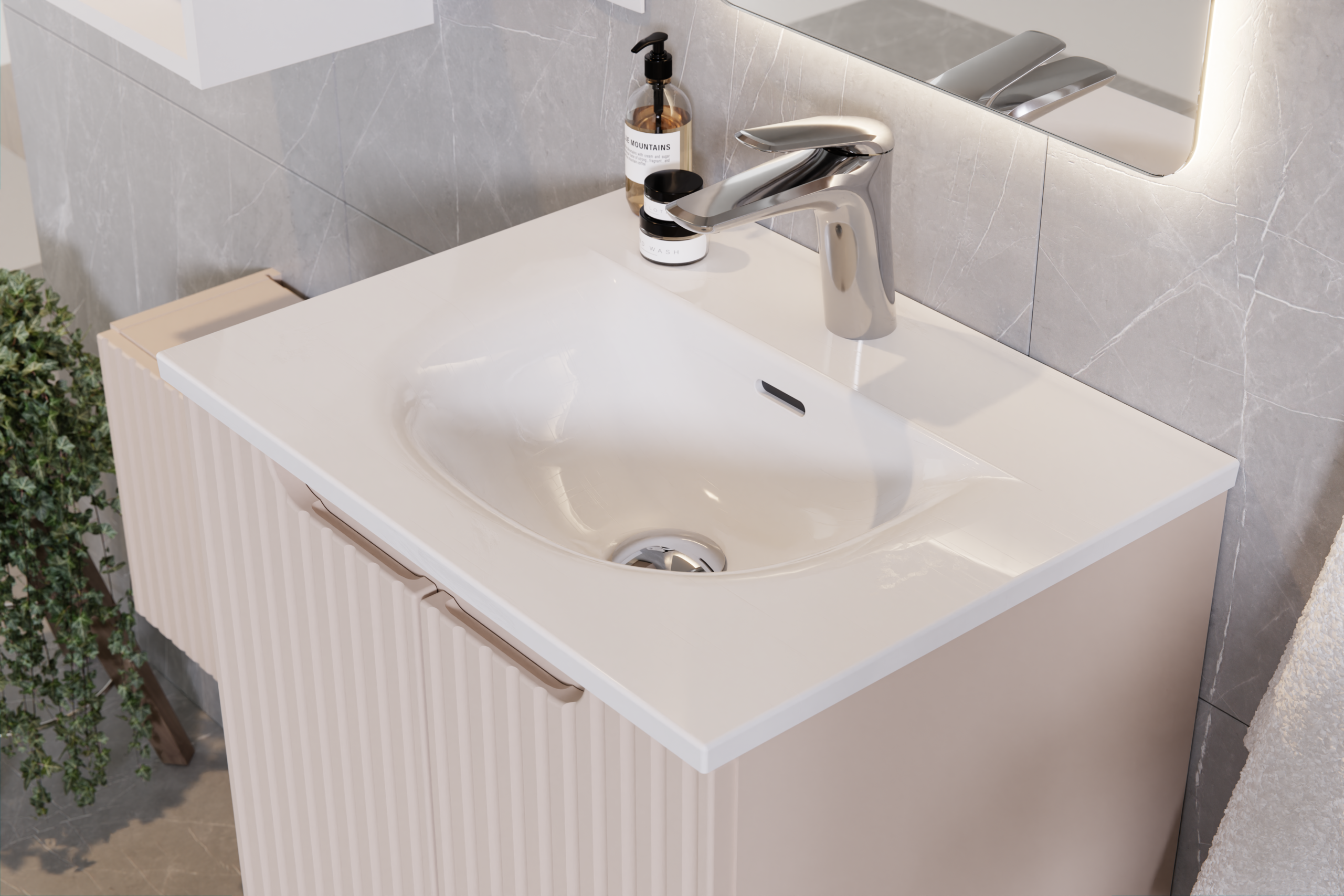 Comad Niagara bateria umywalkowa stojąca chrom NIAGARA UM 03 SILVER 86001