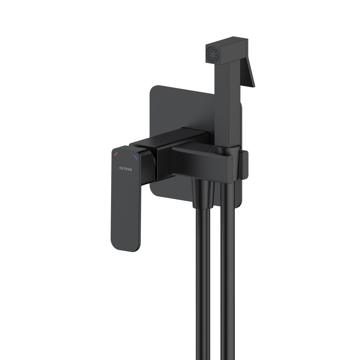 Oltens Hadsel bateria bidetowa podtynkowa czarny mat 31101300 - Wysyłka w 24h