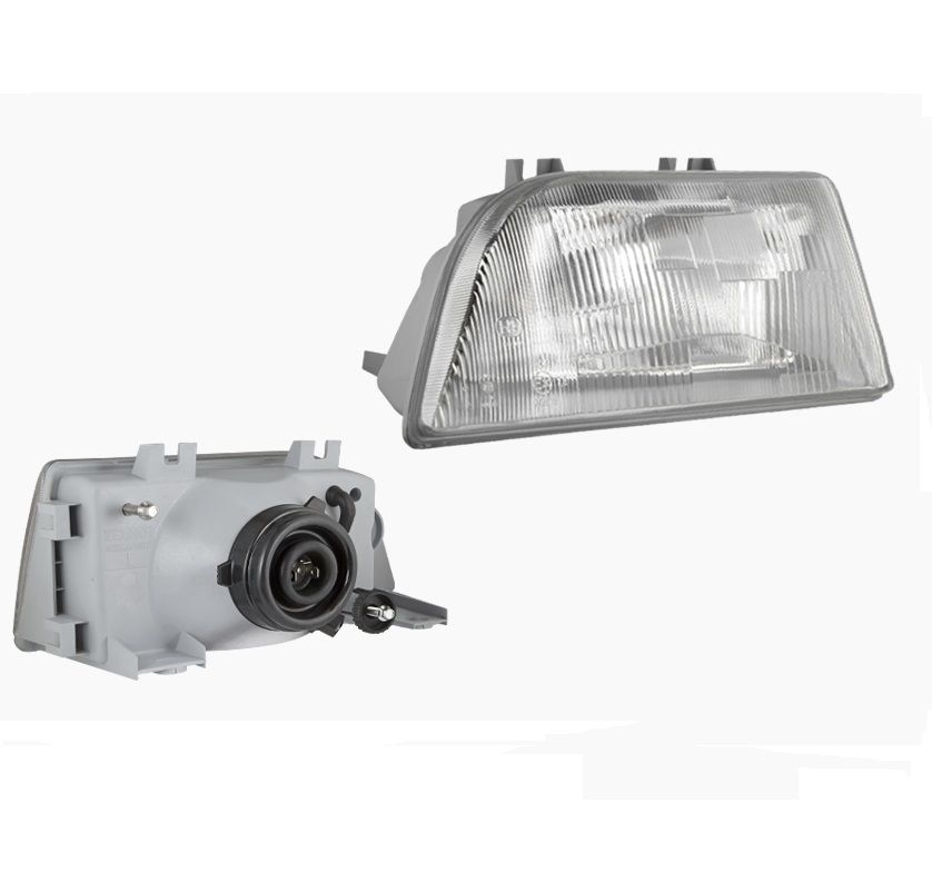 Reflektor przedni FSO Polonez Caro lewy korektor ręczny z żarówką 0295.46681 Wesem