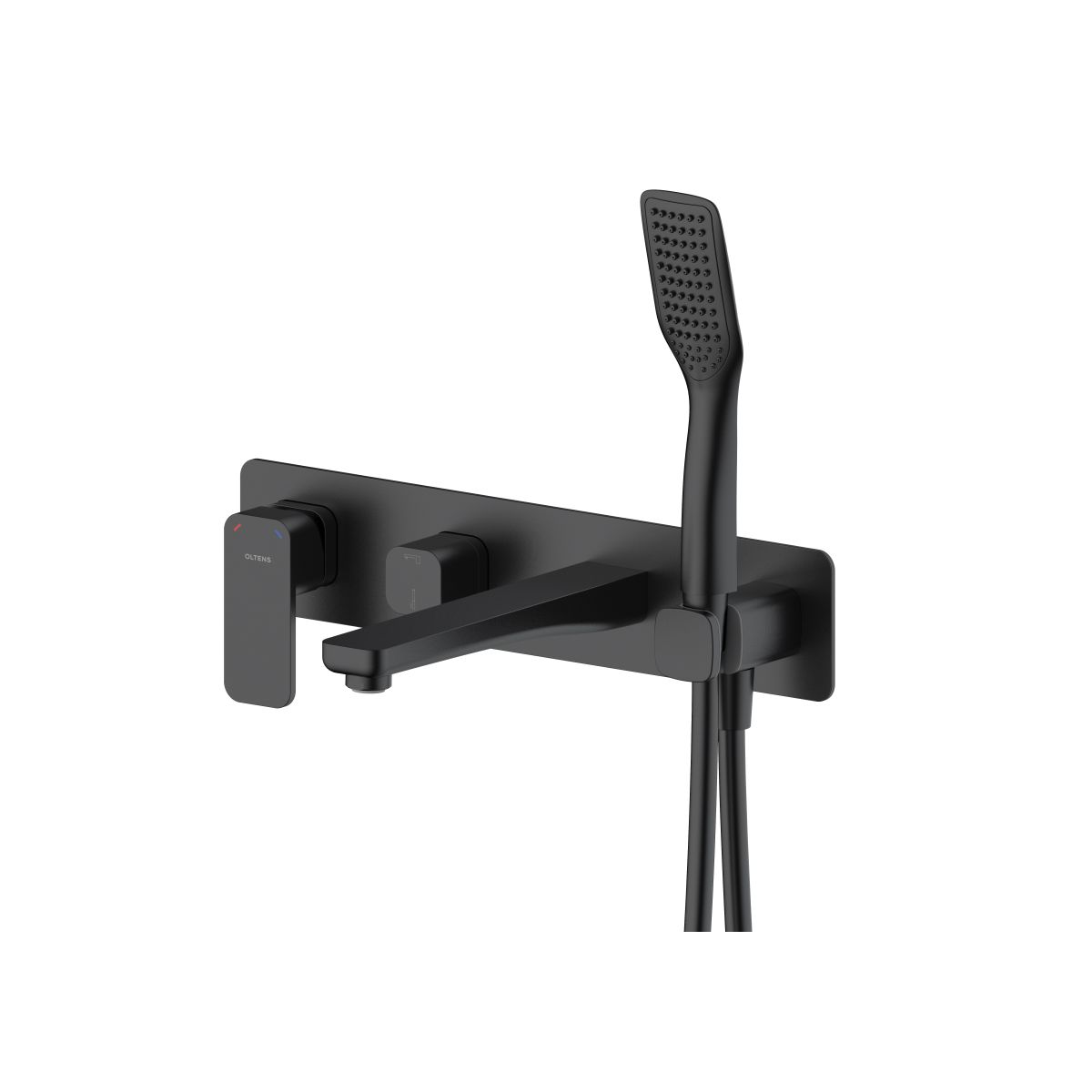 Darmowa Dostawa - Bateria wannowo-prysznicowa podtynkowa czarny mat Oltens Hadsel 34109300