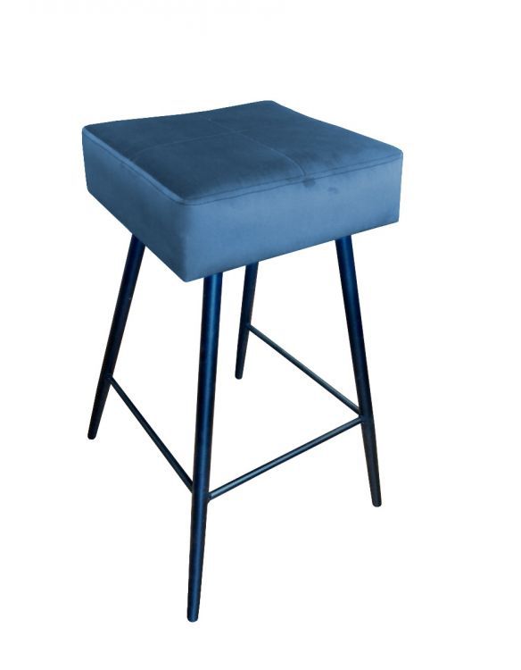 Hoker niski OLIMP VELVET ciemno niebieski ATOS 1 szt.