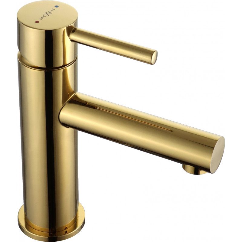 Bateria umywalkowa Mexen Elba złota 17 cm 1 szt.