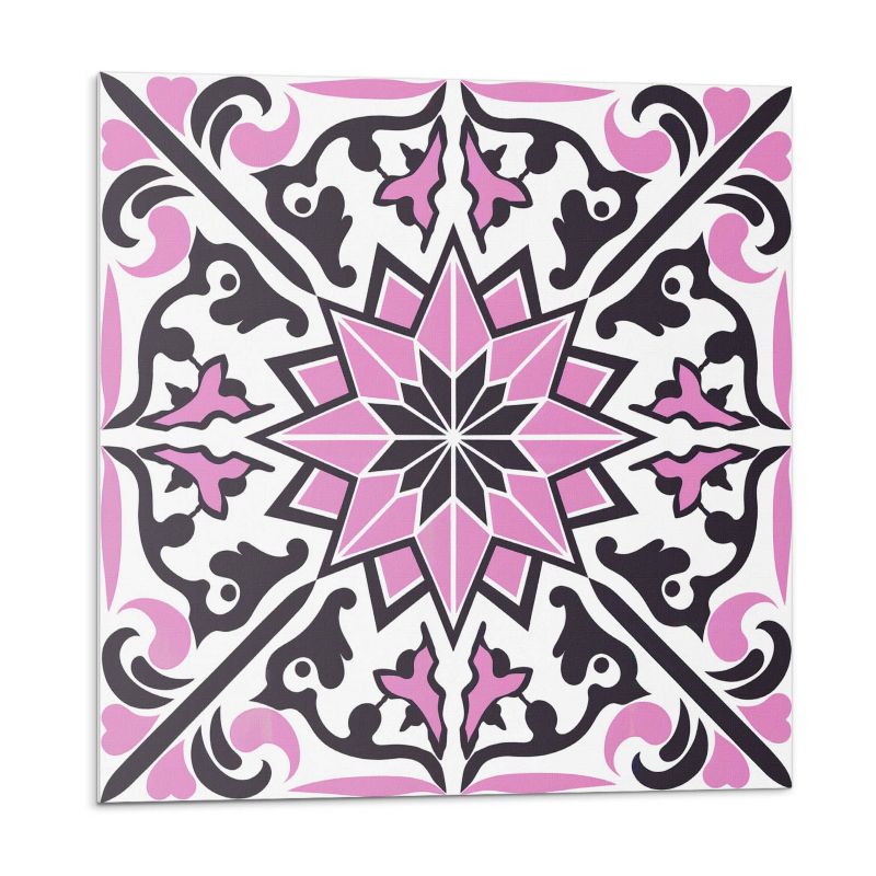 Kafelki samoprzylepne Wallfluent 50x50 cm Ornamentalny motyw kwiatowy 4 szt.