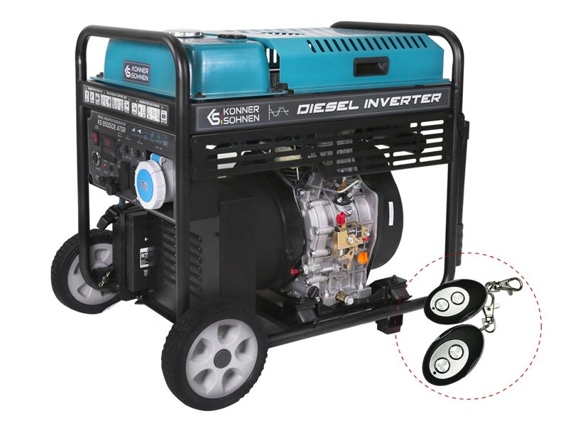 Agregat prądotwórczy dieslowski inwerterowy Könner & Söhnen 10kW 230V 1szt