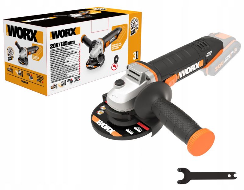 Szlifierka kątowa WORX WX803.9 1 szt.