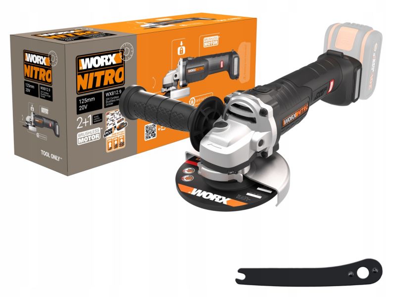 Szlifierka kątowa WORX WX812.9 1 szt.