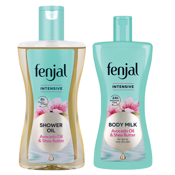 Fenjal Zestaw Intensive – Olejek pod Prysznic 225 ml + Balsam do Ciała 200 ml