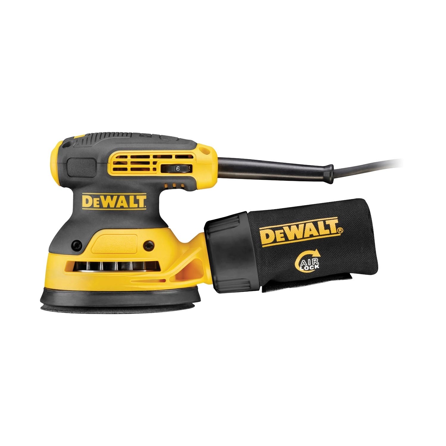 DeWALT Szlifierka mimośrodowa DWE6423-QS 280W 125 mm