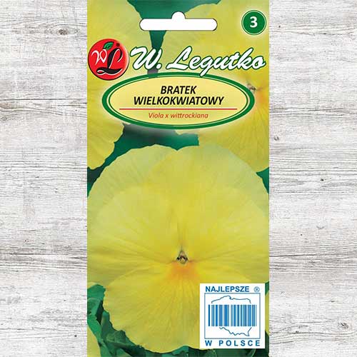 1 pac, Panseluțe Luna Legutko - Semințe: Mod de ambalare: 0.4 g