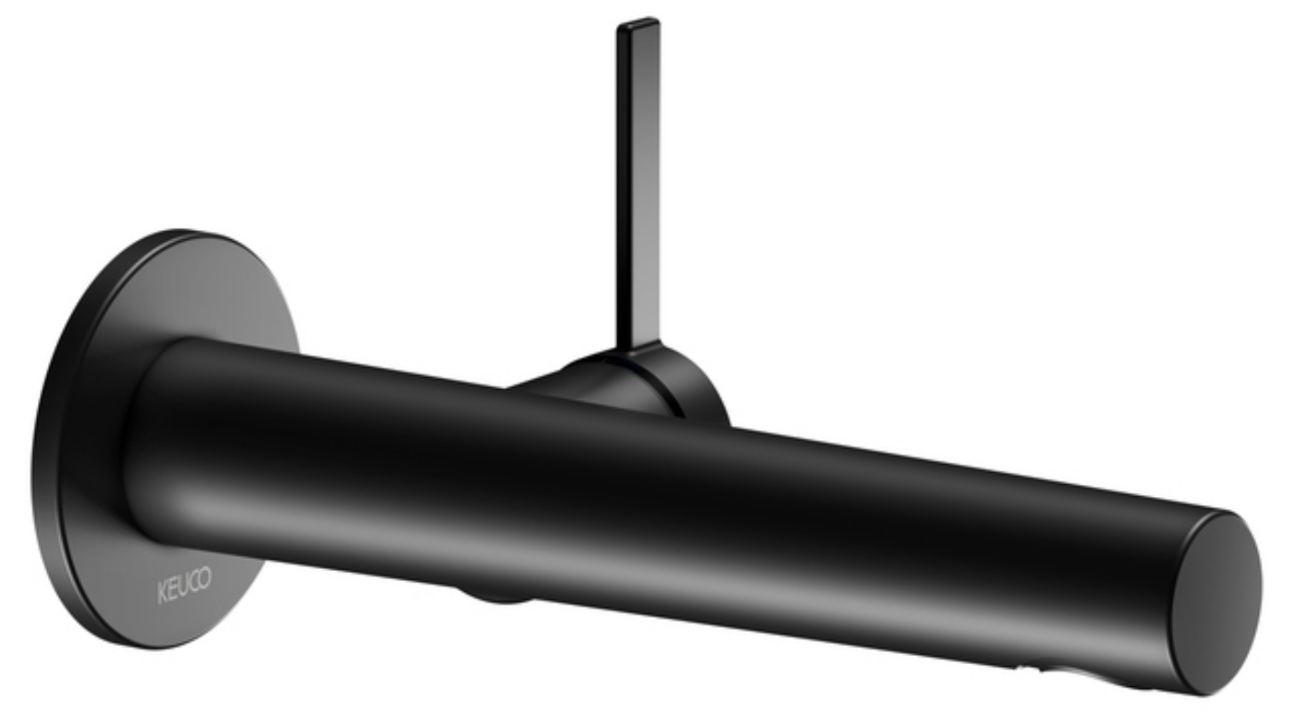 Keuco IXMO Pure bateria umywalkowa podtynkowa czarny mat 59516371101