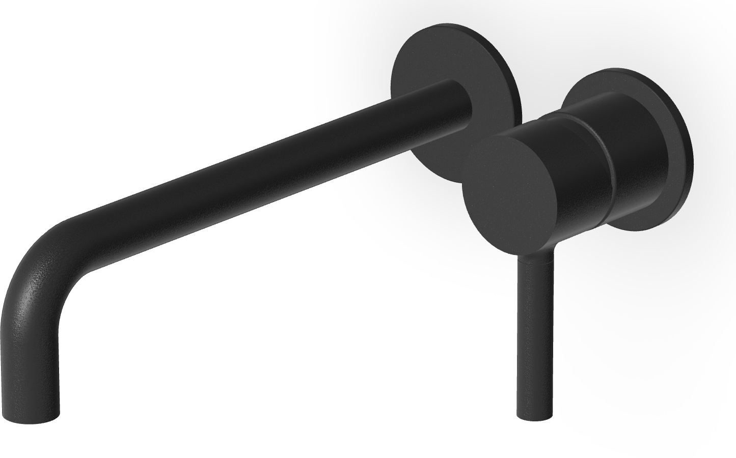 Zucchetti Pan bateria umywalkowa podtynkowa czarny mat gofrowany ZP6123.N1