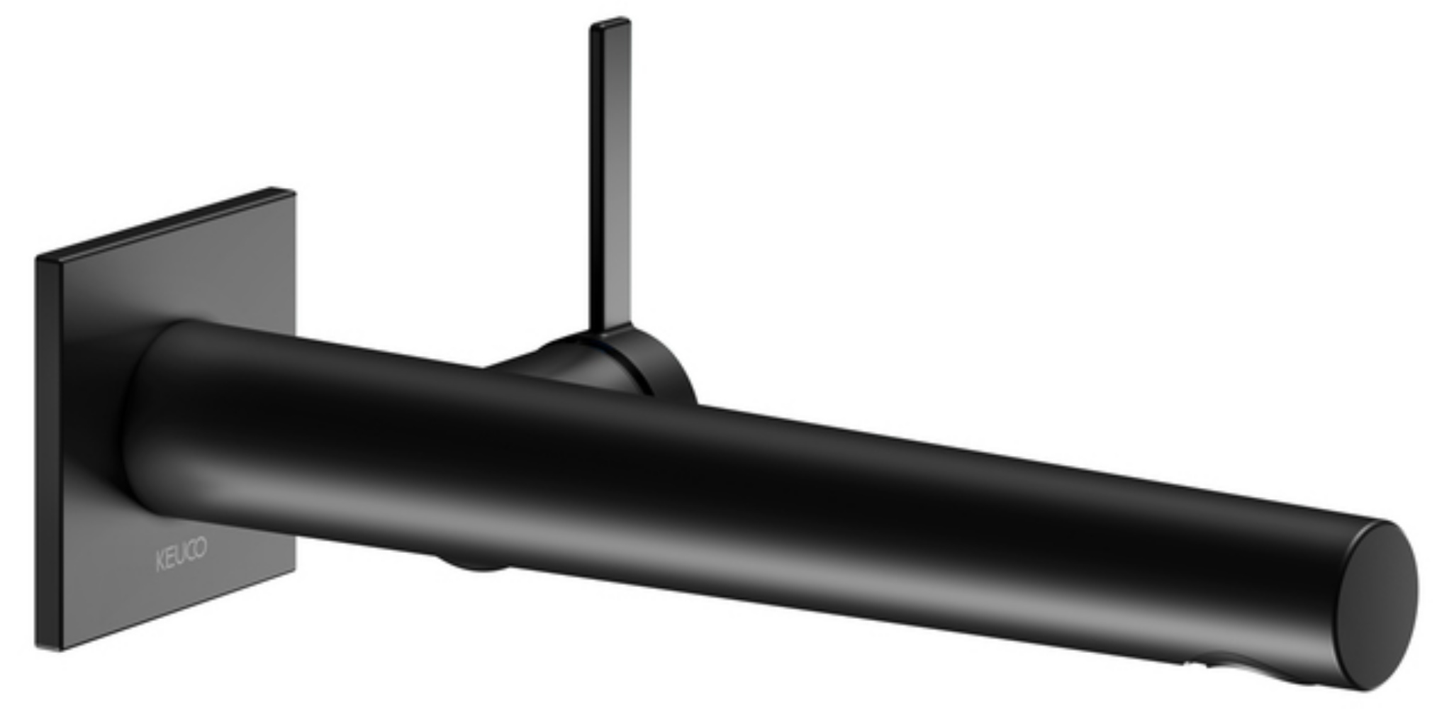 Keuco IXMO Pure bateria umywalkowa podtynkowa czarny mat 59516372102