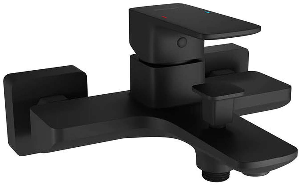 Excellent Keria bateria wannowo-prysznicowa czarny mat AREX.2005BL