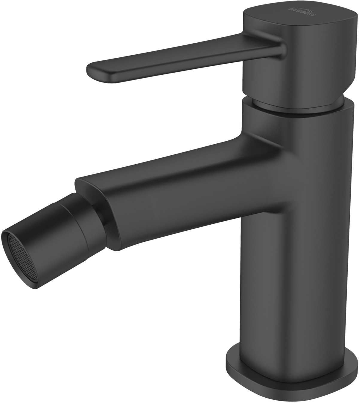 Invena Glamour bateria bidetowa stojąca czarny mat BB-02-004