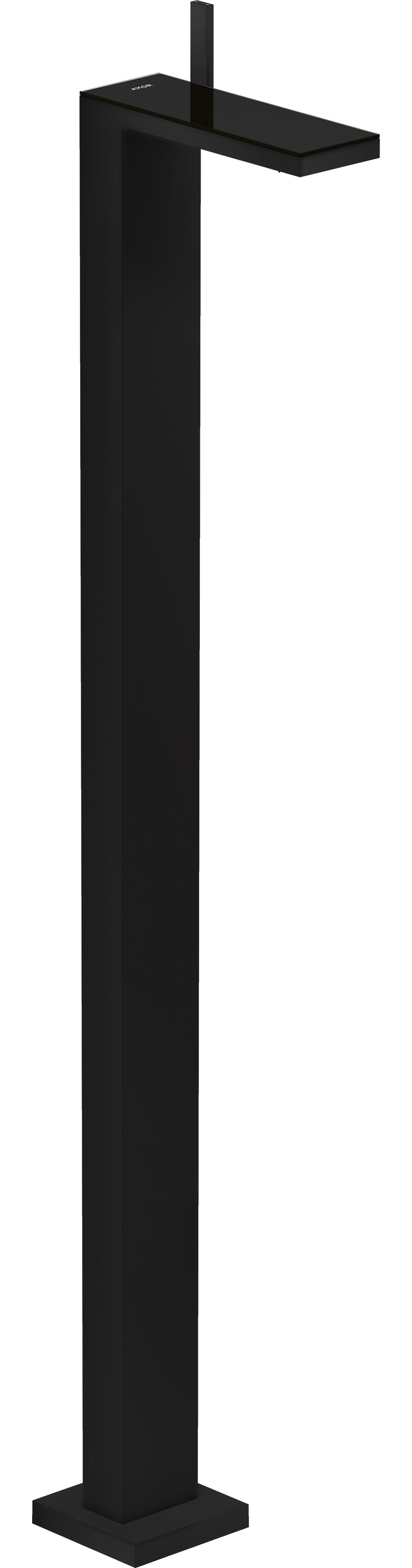 Axor MyEdition EcoSmart bateria umywalkowa wolnostojąca czarny mat/czarne szkło 47040670