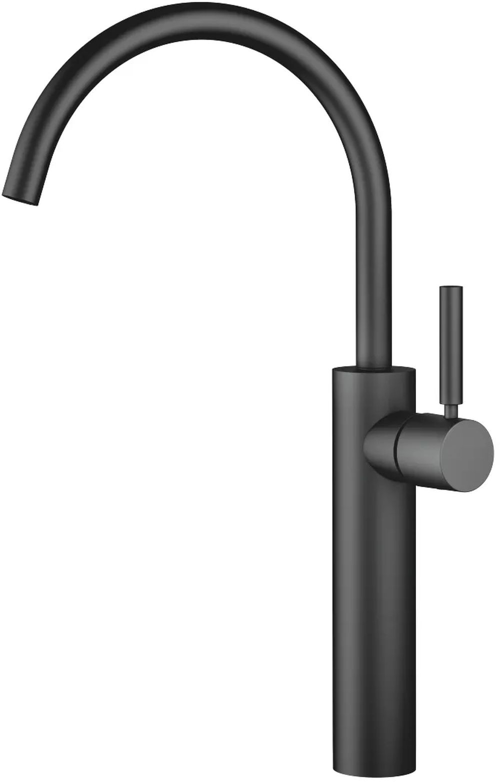 Dornbracht Meta bateria umywalkowa stojąca wysoka czarny mat 33534661-33