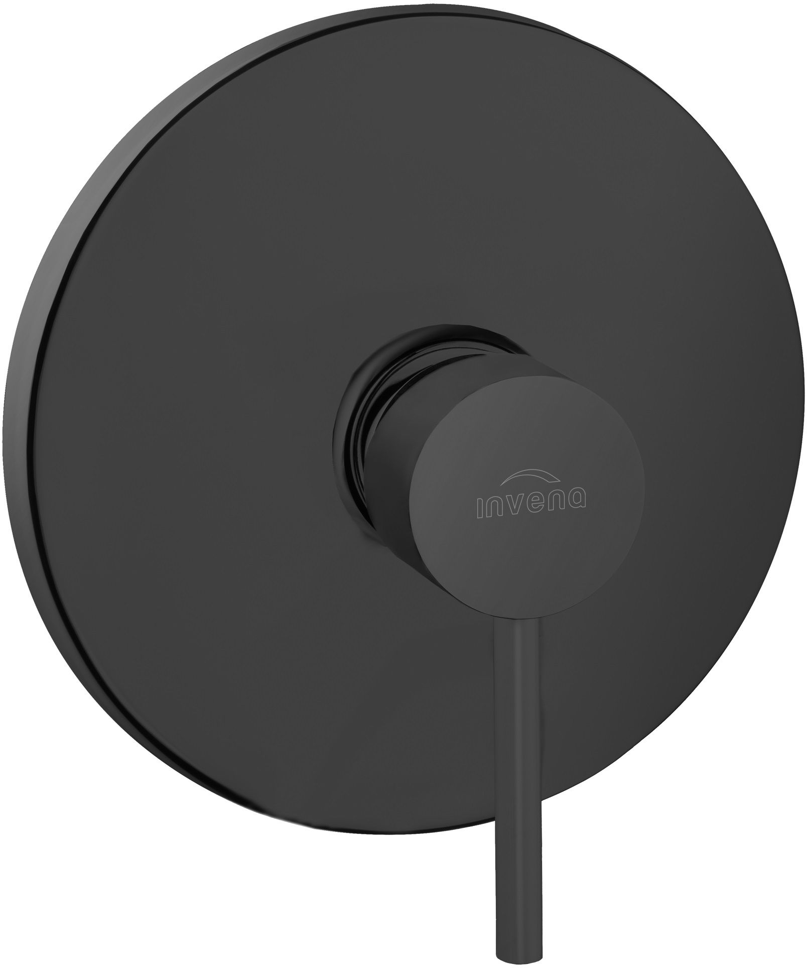 Invena Dafni bateria prysznicowa podtynkowa czarny mat BP-88-4O1