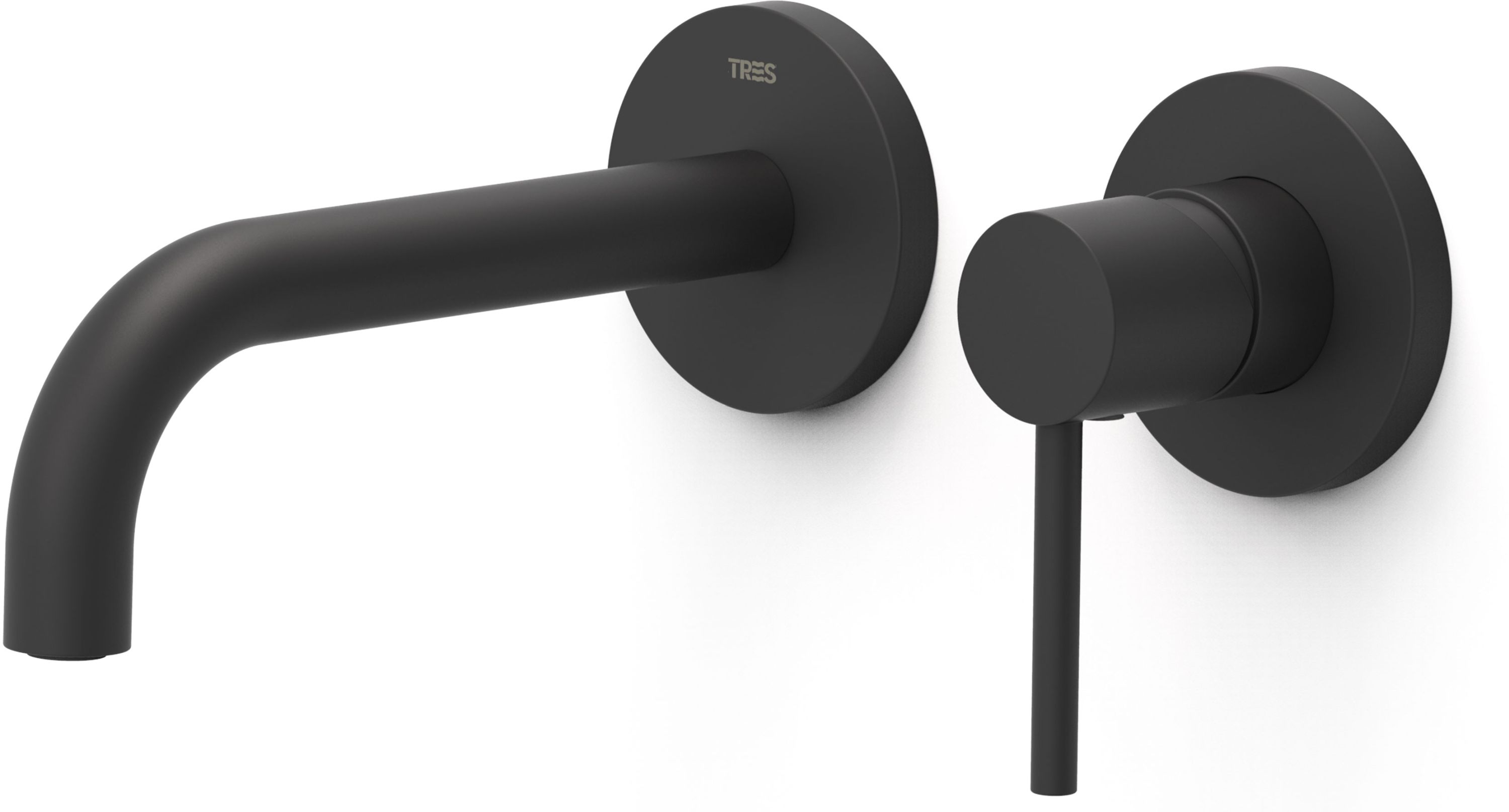 Tres Study Exclusive bateria umywalkowa podtynkowa czarny mat 26230021NM - Wysyłka w 24h