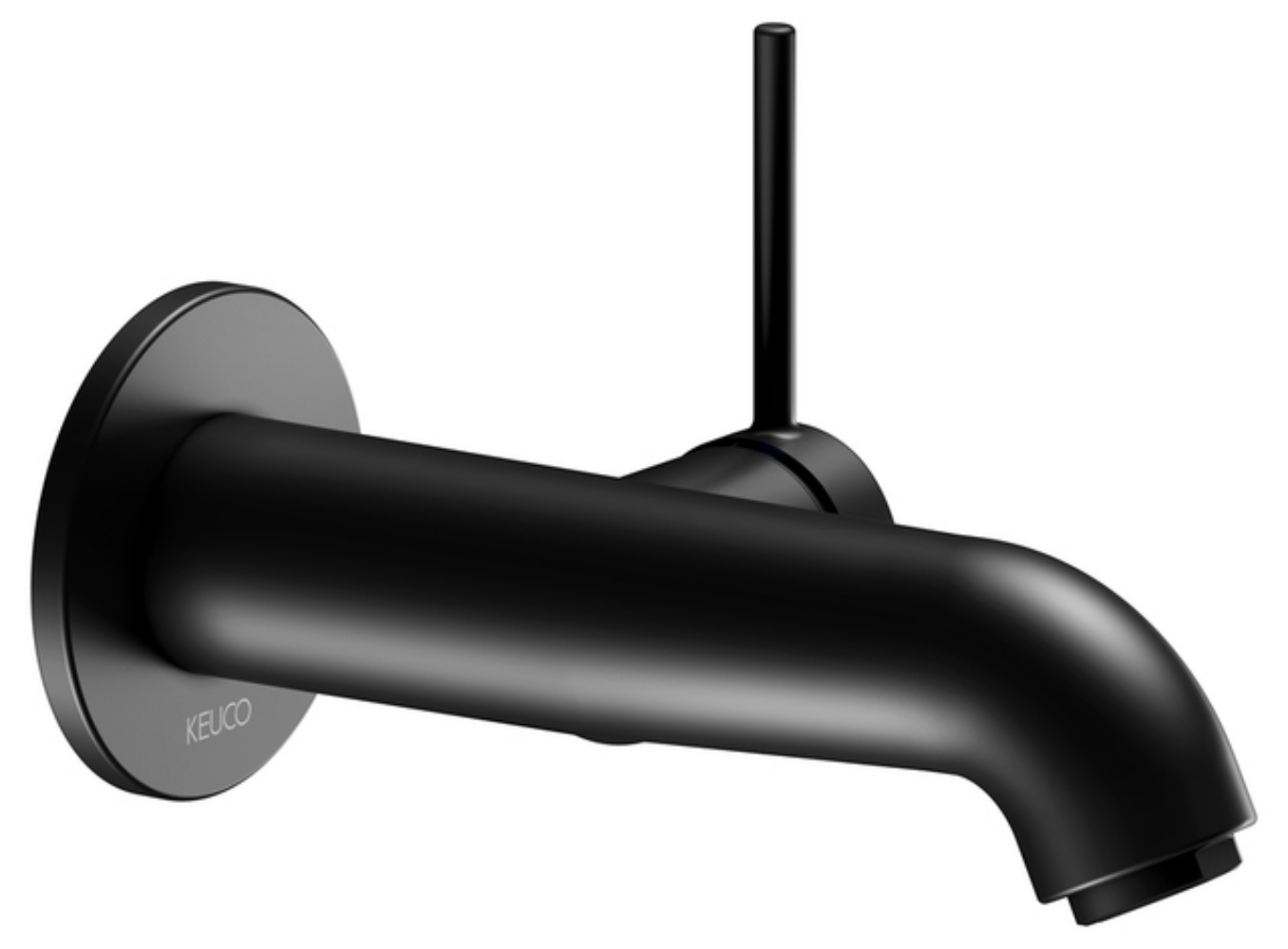 Keuco IXMO Soft bateria umywalkowa podtynkowa czarny mat 59516370201