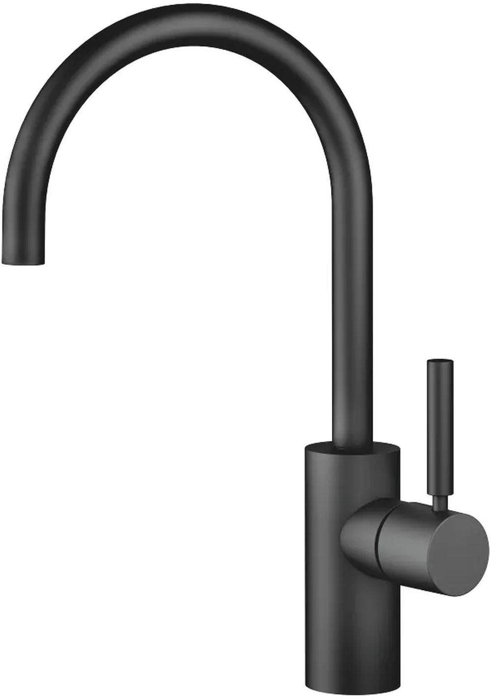 Dornbracht Meta bateria umywalkowa stojąca wysoka czarny mat 33565661-33