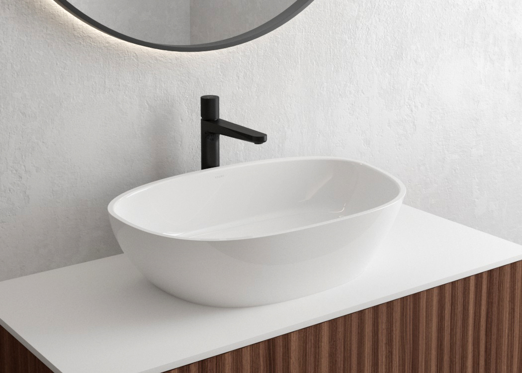 Ksuro 02 bateria umywalkowa stojąca wysoka czarny mat 10005030 - Wysyłka w 24h