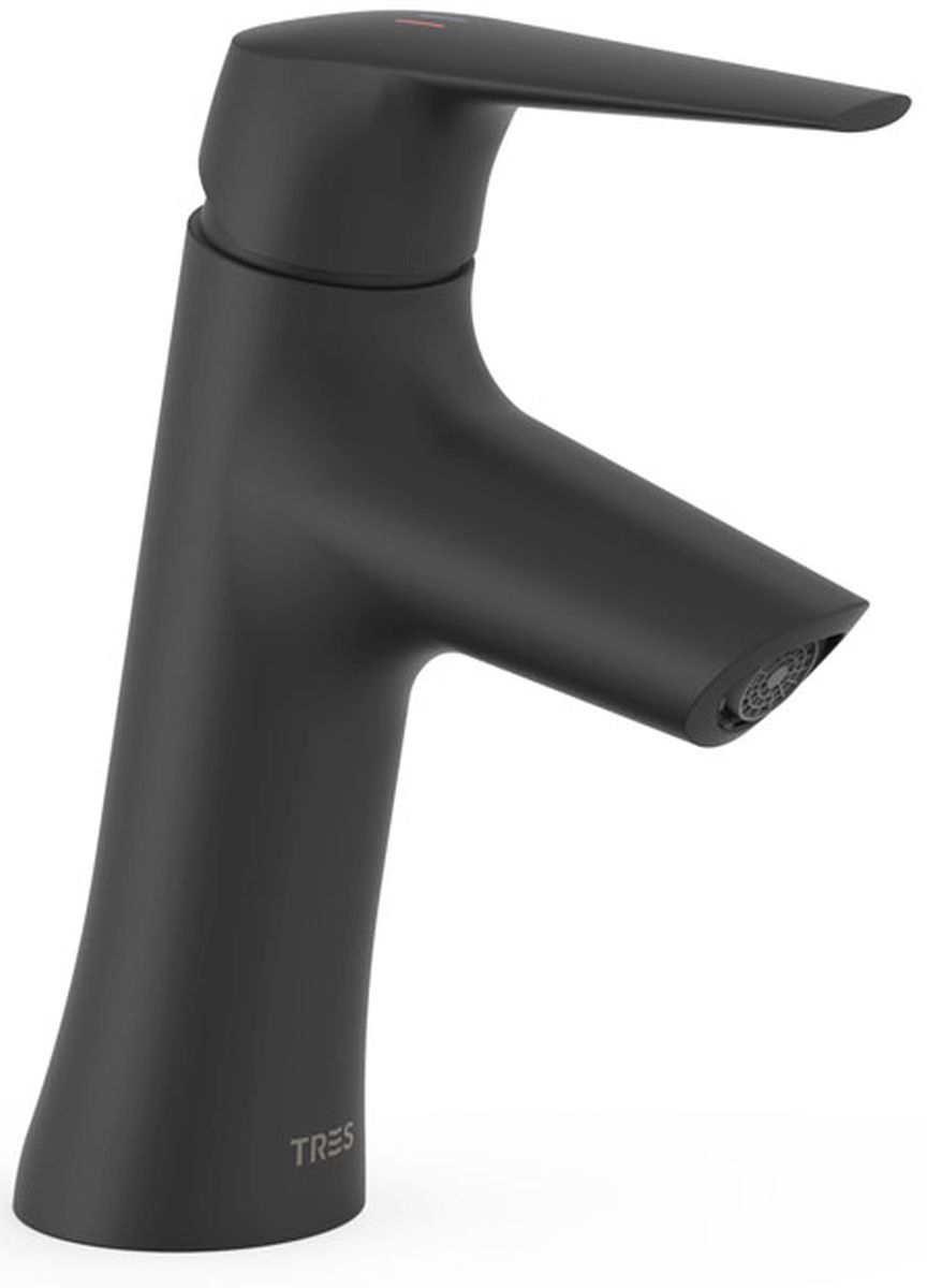 Tres Fuji bateria umywalkowa stojąca czarny mat 28190301NM - Wysyłka w 24h