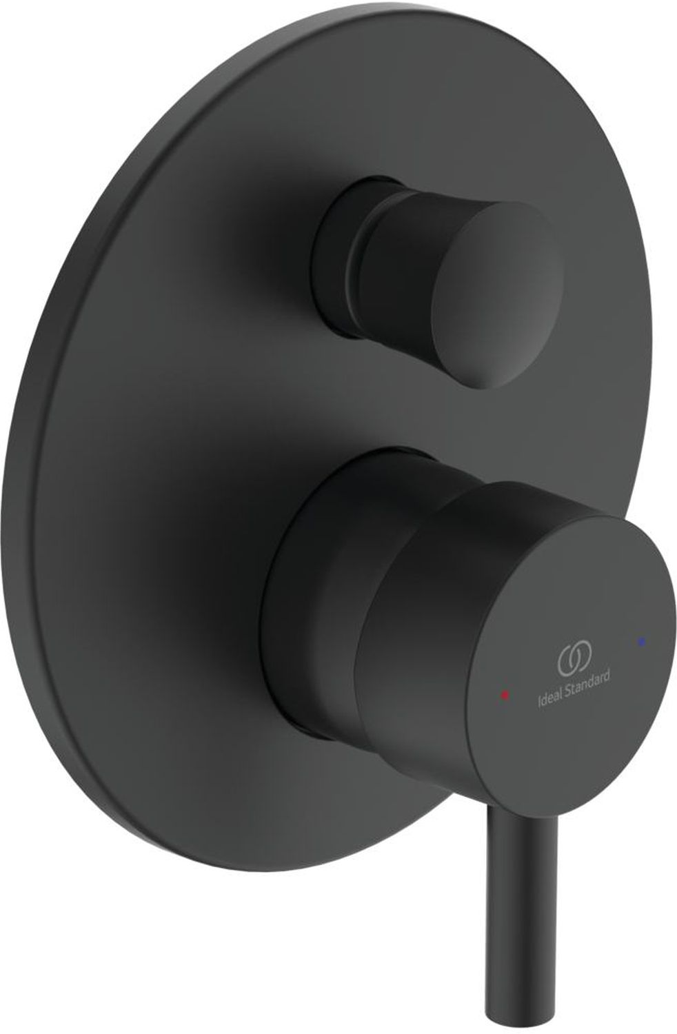 Ideal Standard Ceraline bateria wannowo-prysznicowa podtynkowa czarny mat A7389XG