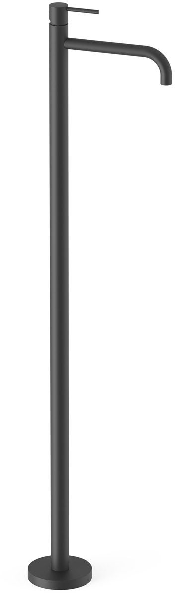 Tres Study Exclusive bateria umywalkowa wolnostojąca czarny mat 26285305NM