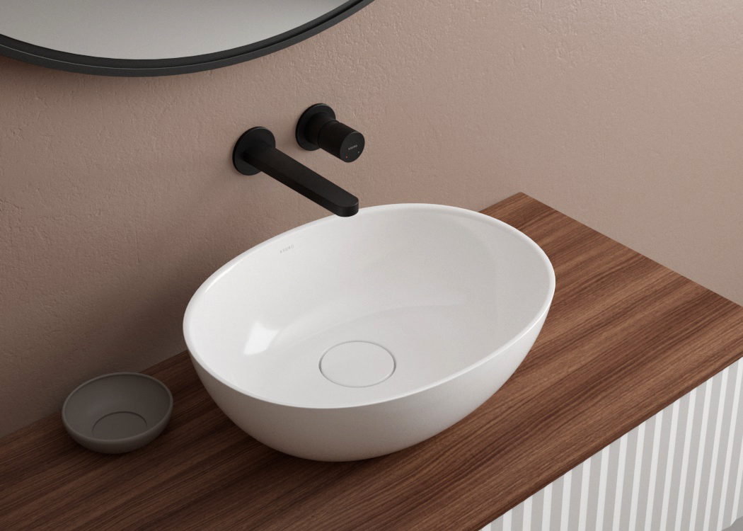 Ksuro 02 bateria umywalkowa podtynkowa czarny mat 10006030 - Wysyłka w 24h