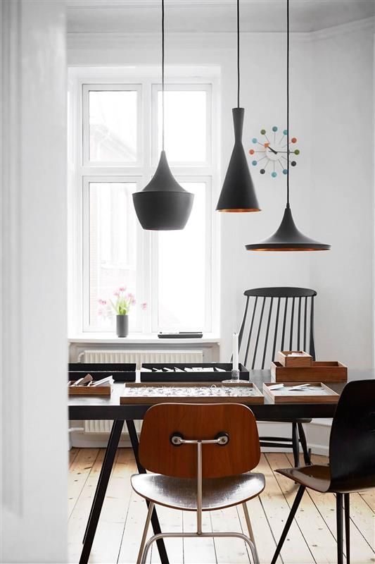 Abigali Round lampa wisząca 3x40W czarna/złota CHZ3B-E27