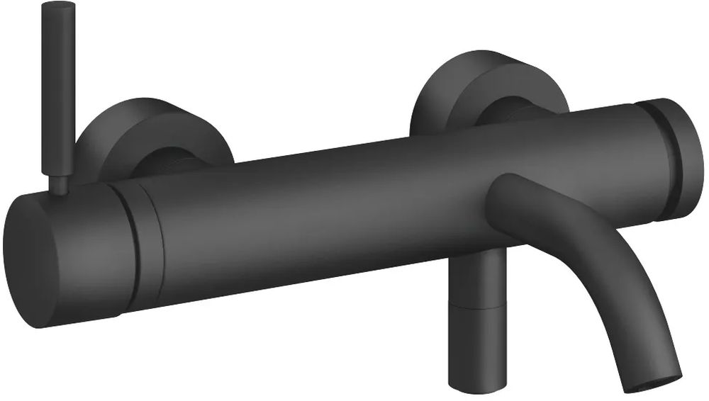 Dornbracht Meta bateria wannowo-prysznicowa ścienna czarny mat 33200660-33