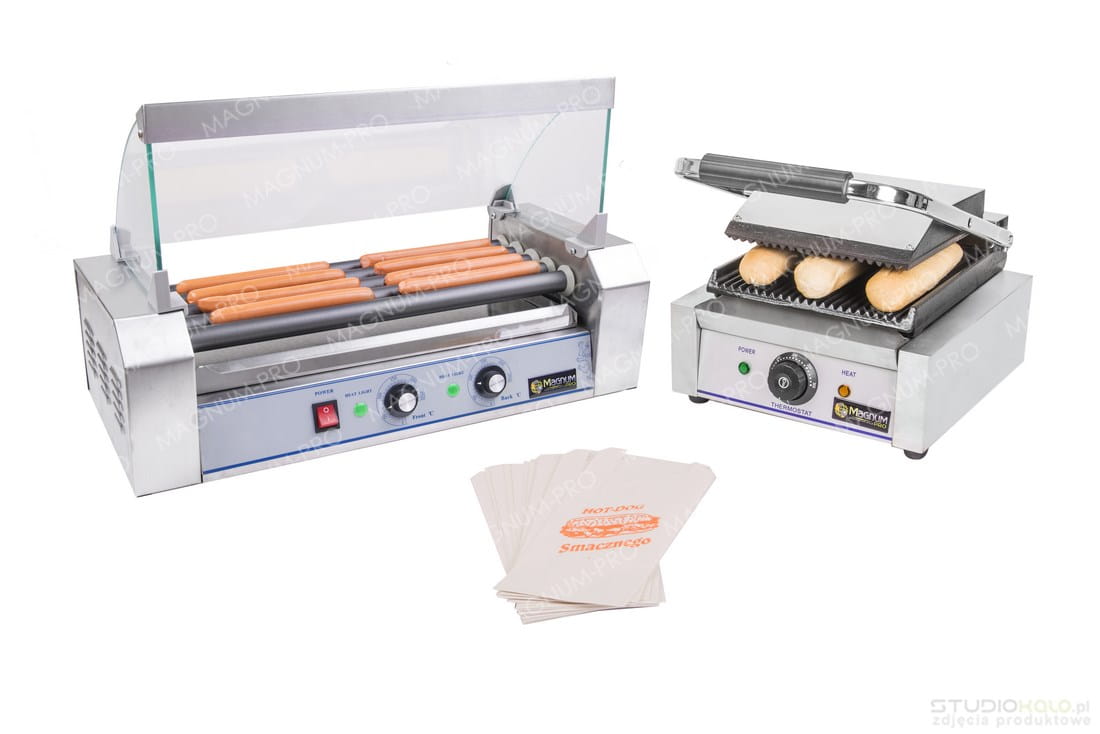 Zestaw do hot dogów podstawowy teflon