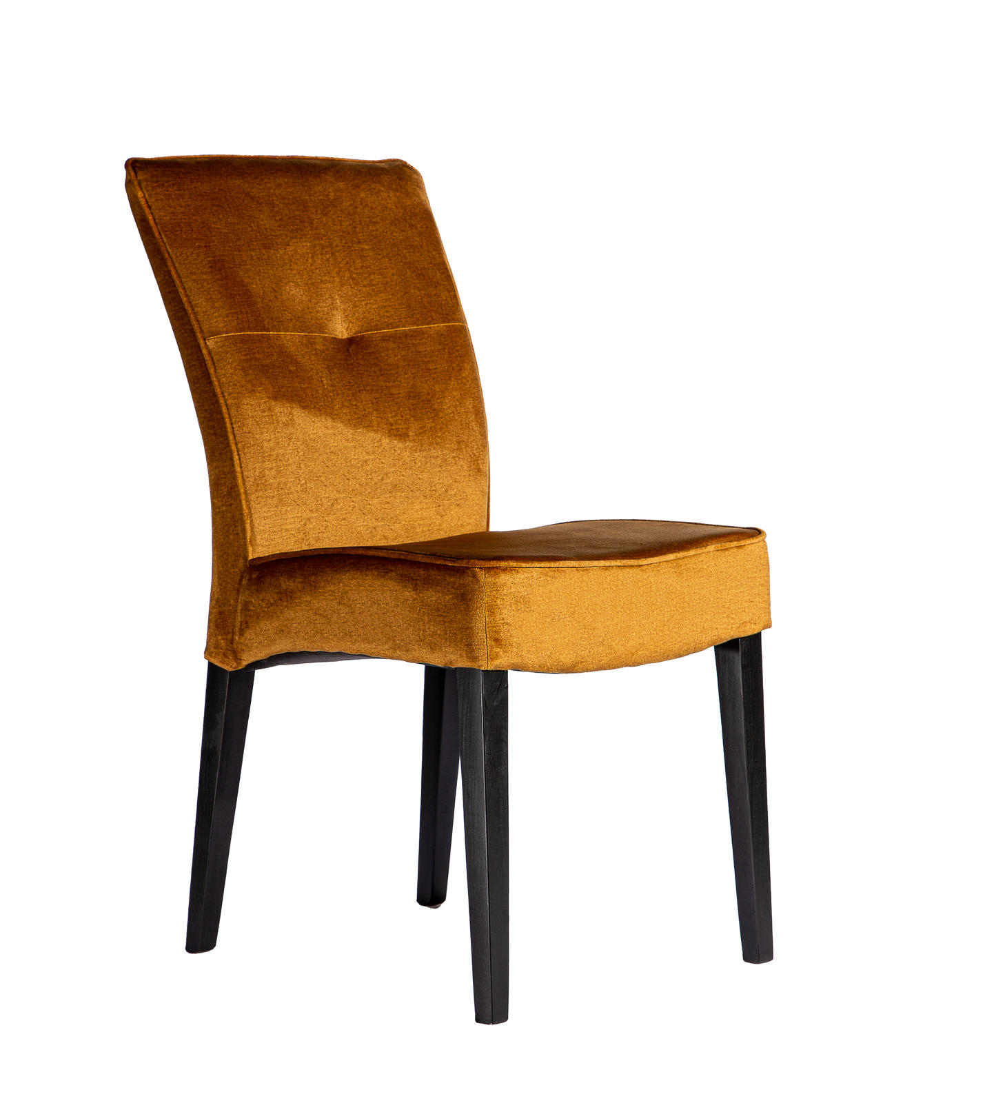 Krzesło do jadalni ciemnożółte Malaga