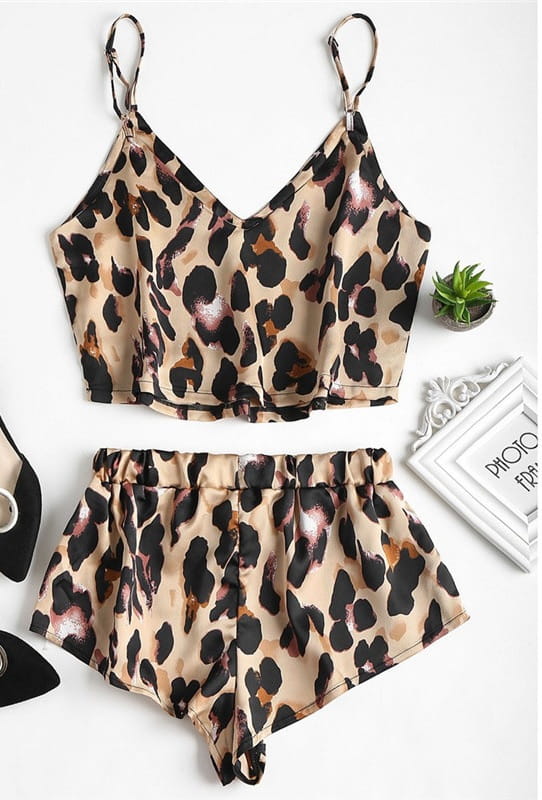 Piżama damska panterka Y030