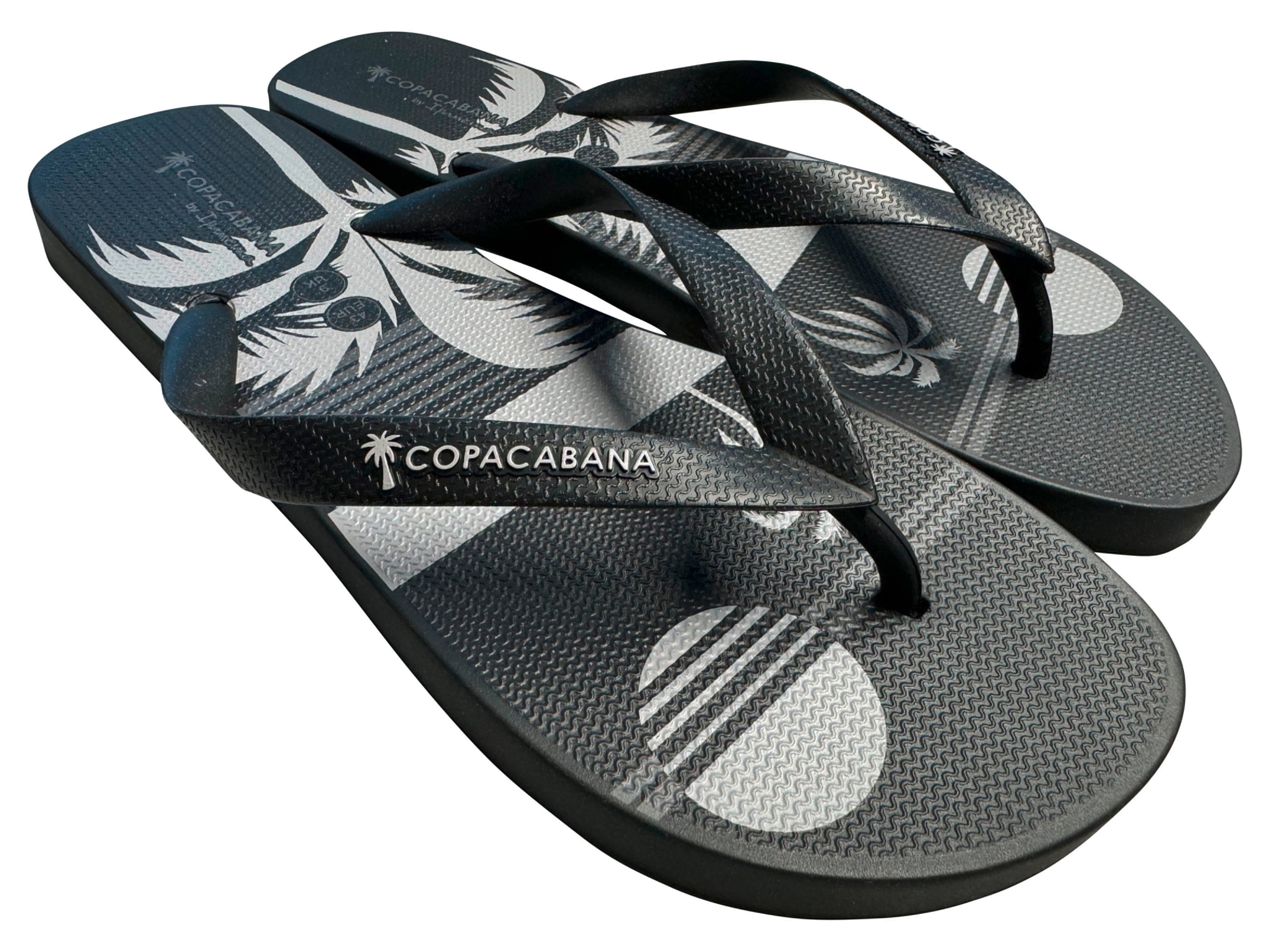 Copacabana by Ipanema Klapki japonki Palmy/ szary/ męskie, 43