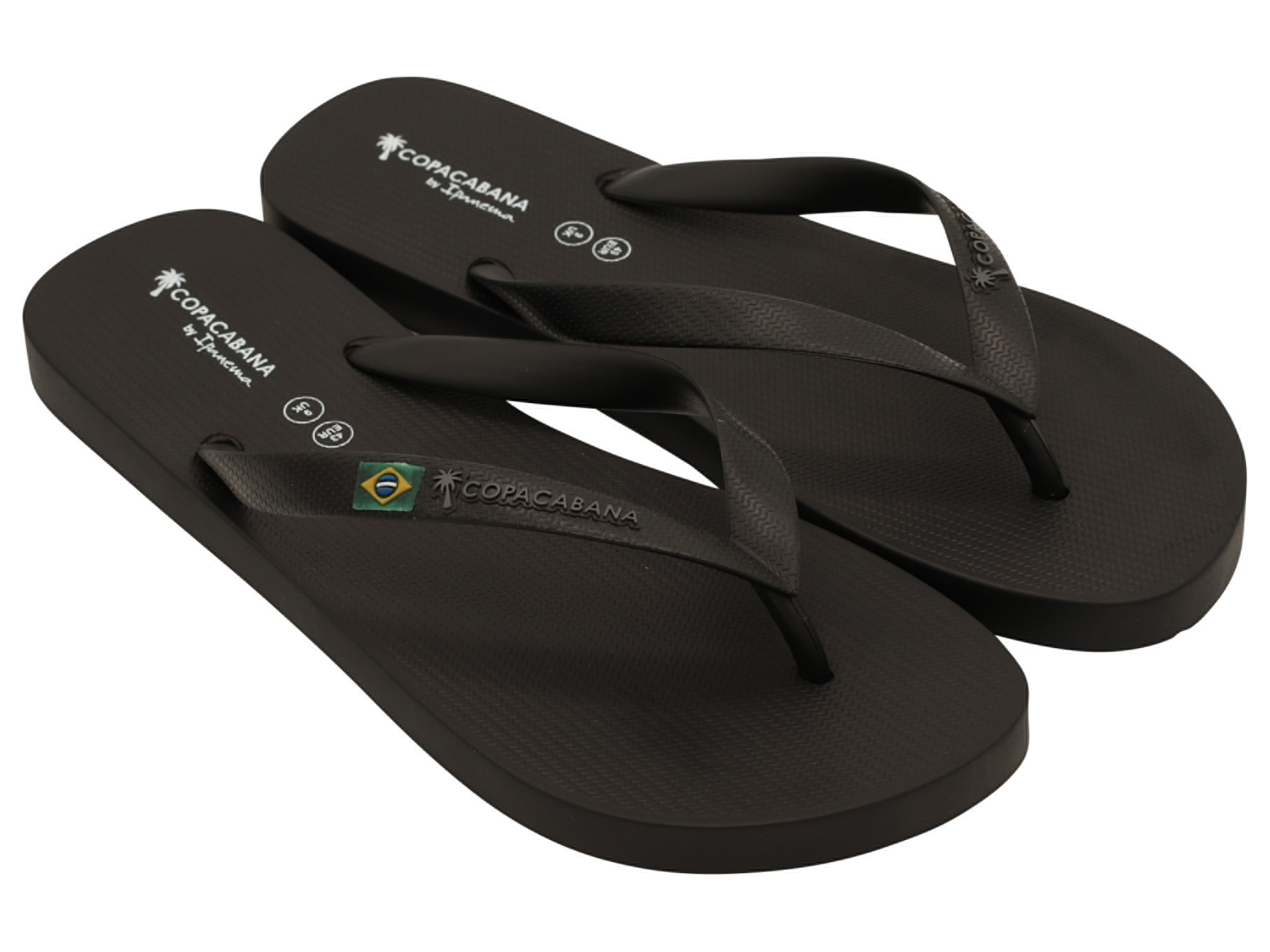 Copacabana by Ipanema Klapki japonki Czarny/ męskie, 44