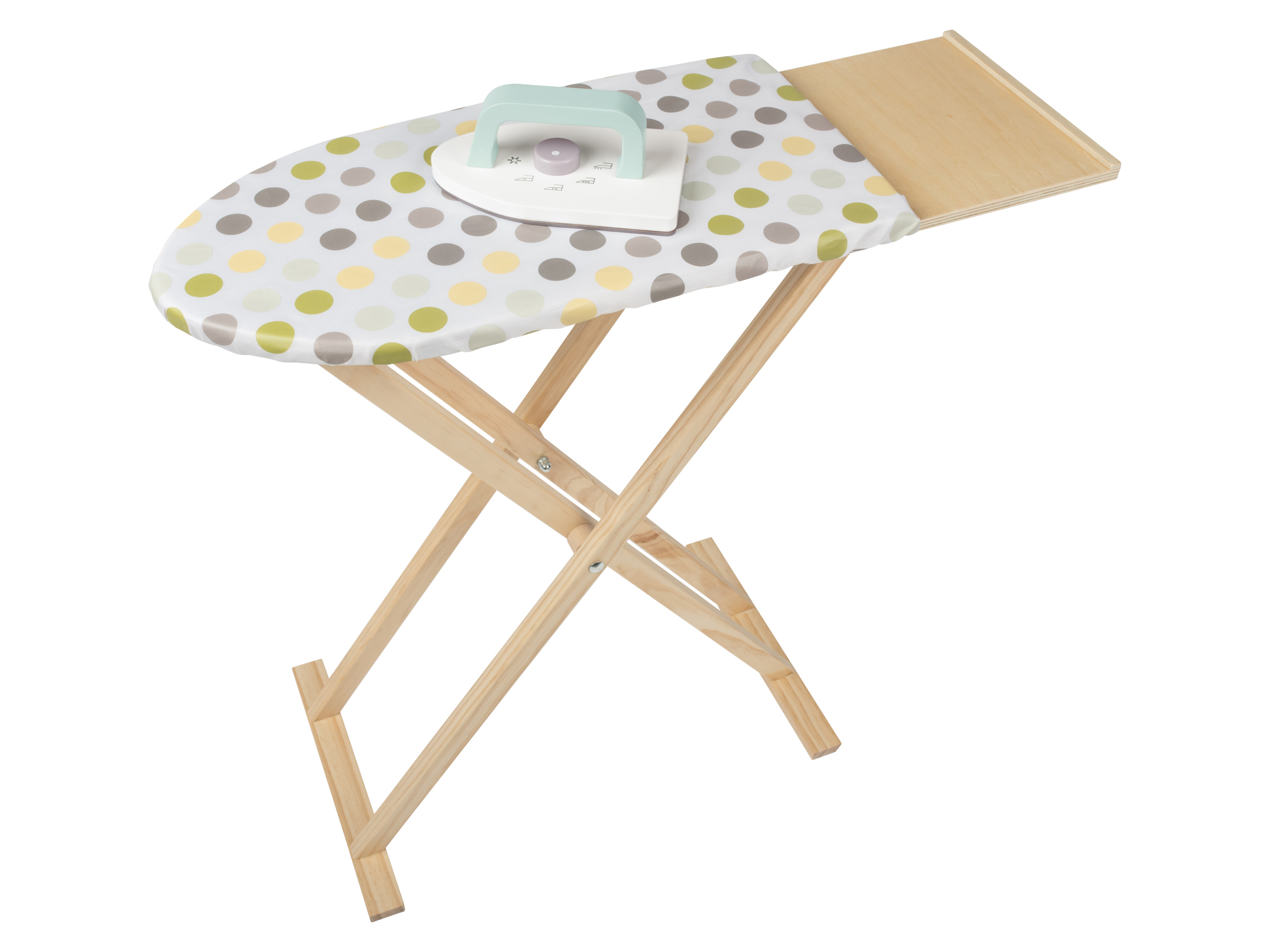 lupilu Drewniane Stacja do sprzątania / Deska do prasowania / Odkurzacz Deska do prasowania